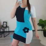 TUNIKA INES MODRA