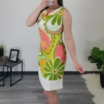 OBLEKA J172225 ZELENA