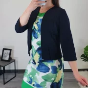 JAKNA TEA TEMNO MODRA - slika 6