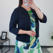 JAKNA TEA TEMNO MODRA - slika 4