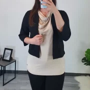 JAKNA TEA ČRNA - slika 3