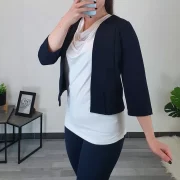 JAKNA TEA TEMNO MODRA - slika 2