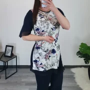 TUNIKA MEI MODRO-BELA - slika 2