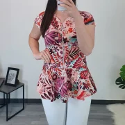 MAJICA MALALA ROZA - slika 2