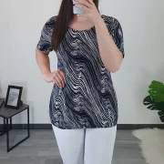 MAJICA LASTA TEMNO MODRA - slika 2