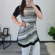 TUNIKA BELA ZELENA - slika 3