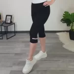 ŠPORTNE HLAČE TIKA 3/4 ČRNE
