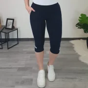 ŠPORTNE HLAČE TIKA 3/4 TEMNO MODRE - slika 3