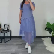 OBLEKA KENY LILA - slika 3