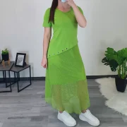OBLEKA KENY ZELENA - slika 2