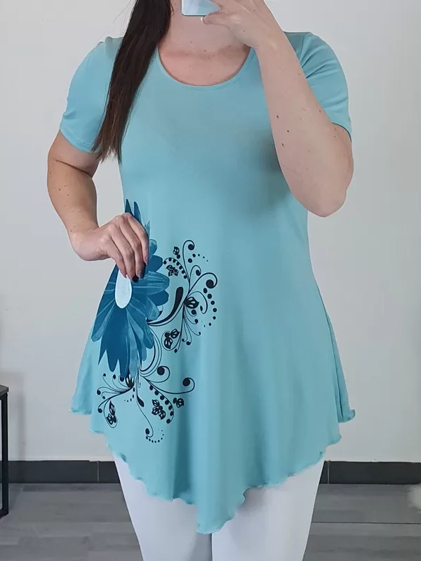 TUNIKA BOTA SVETLO MODRA