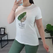 MAJICA SI141 BEŽ - slika 4