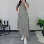 OBLEKA KENY OLIVNA - slika 3