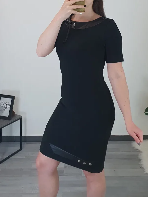 OBLEKA KARLA ČRNA