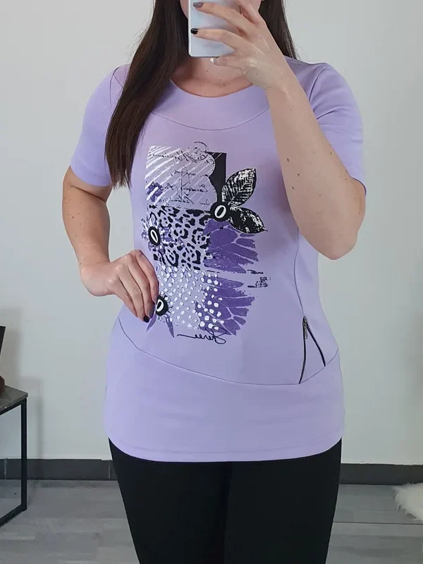 MAJICA KORINA VIJOLA