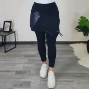 HLAČE S KRILOM NAJA 7/8 TEMNO MODRE - slika 2