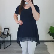 TUNIKA ARIELA TEMNO MODRA - slika 2