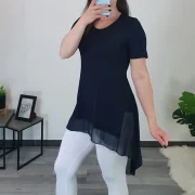 TUNIKA ARIELA TEMNO MODRA