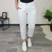 HLAČE LAURA 42002 Kenny S. 7/8 BELE