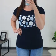 MAJICA DOMINIKA TEMNO MODRA - slika 3