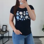 MAJICA DOMINIKA TEMNO MODRA