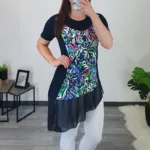 TUNIKA TIA TEMNO MODRA