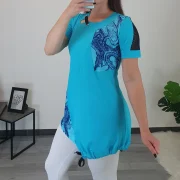 TUNIKA REGINA SVETLO MODRA - slika 2