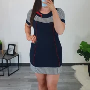 TUNIKA KAYA TEMNO MODRA - slika 3