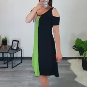 OBLEKA ALISIA ZELENA - slika 3