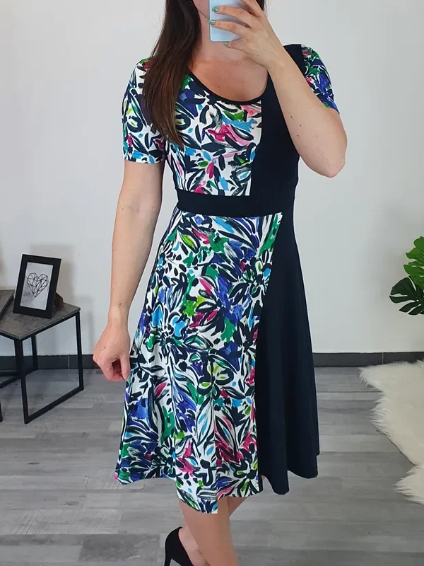 OBLEKA ŽANA MODRA