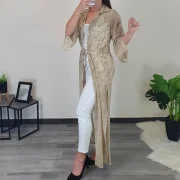 PLAŠČ JASMINE BEŽ - slika 2