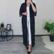PLAŠČ JASMINE ČRN - slika 5