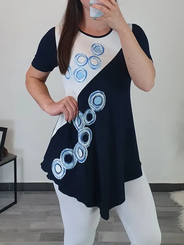 TUNIKA BOTICA TEMNO MODRA