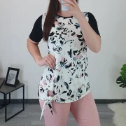 MAJICA ILONA BEŽ-ROZA