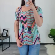 MAJICA RIJANA PISANA - slika 2