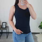 MAJICA REZIKA TEMNO MODRA