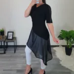 TUNIKA ROSE ČRNA