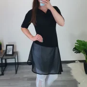 TUNIKA ROSE ČRNA - slika 2