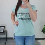 MAJICA RAVA ZELENA