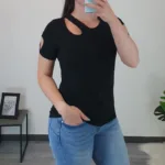 MAJICA LANIDA ČRNA