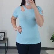MAJICA LANIDA SVETLO MODRA - slika 3