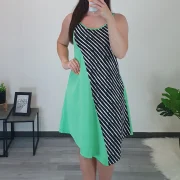 OBLEKA BARBARA ZELENA - slika 3