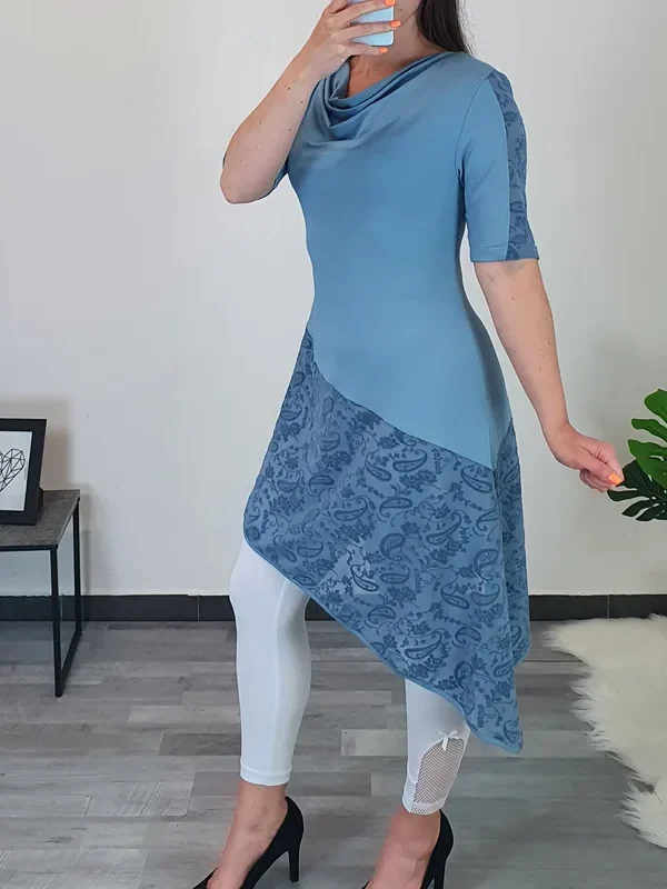 TUNIKA ROSE MODRA