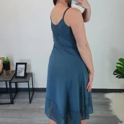 OBLEKA LILI MODRA - slika 4