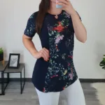 MAJICA AURORA MODRA do številke 60