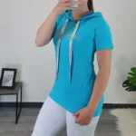 MAJICA OLJA TURKIZ