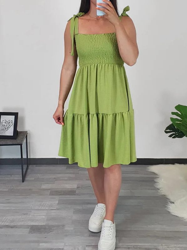 OBLEKA 9157 ZELENA