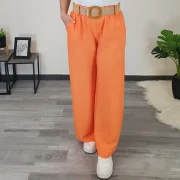 HLAČE 8506 ORANŽNA - slika 3