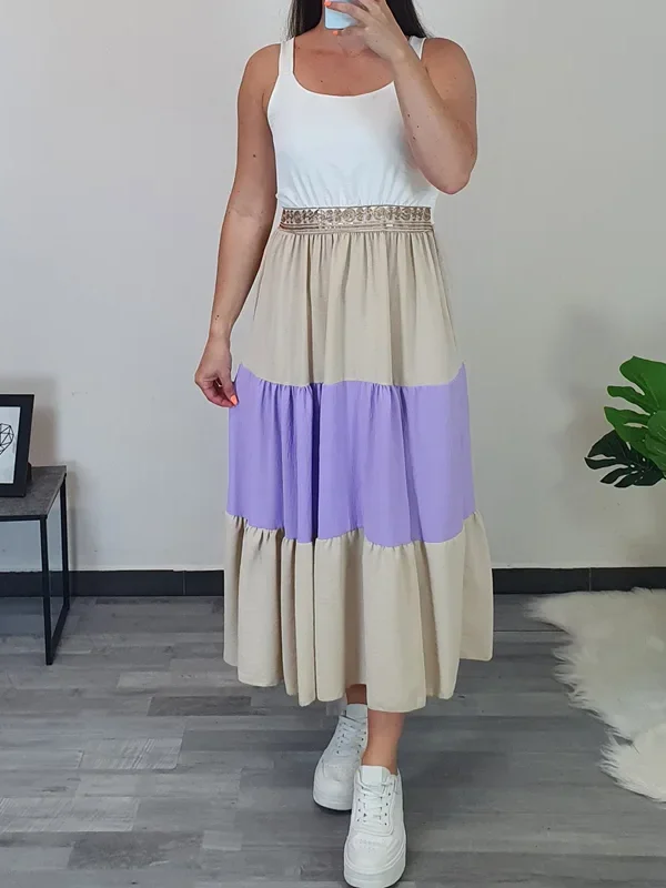 OBLEKA 90209 VIJOLA