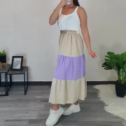 OBLEKA 90209 VIJOLA - slika 2